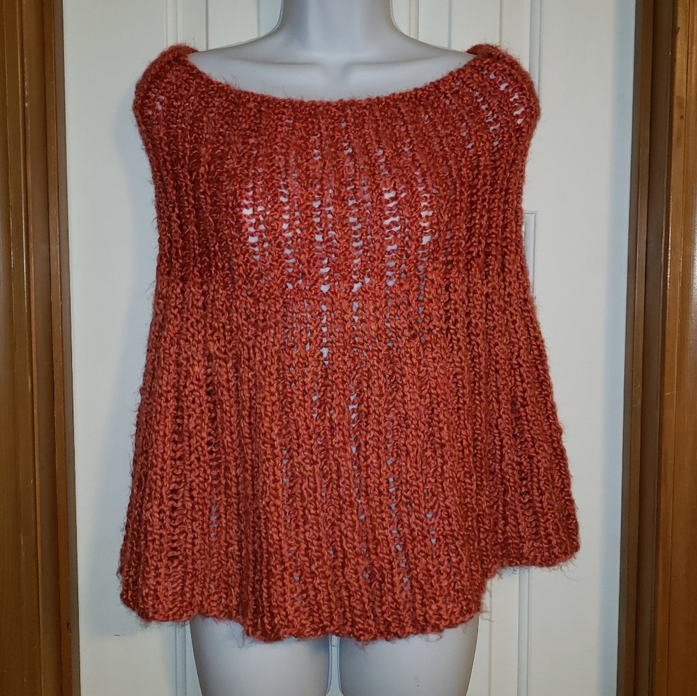 Hand Knit Poncho